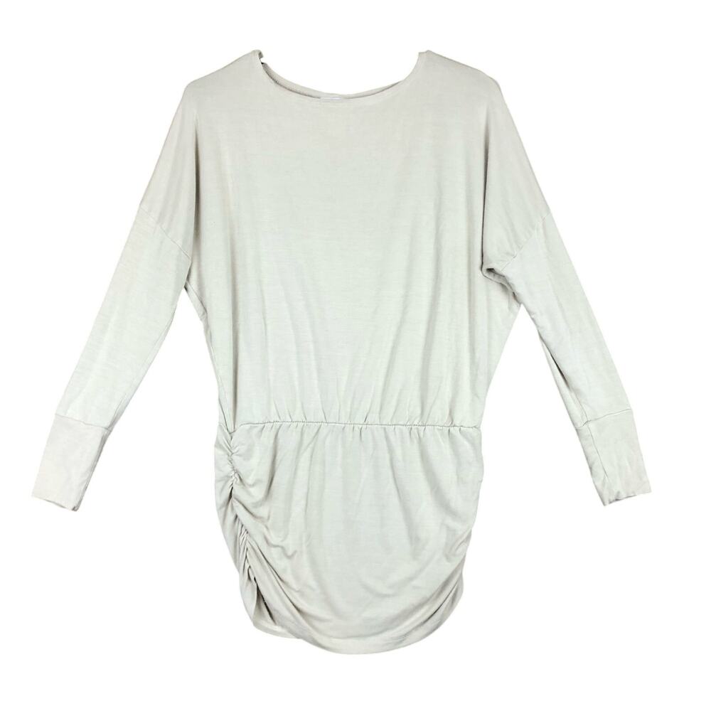 Wrangler Womens Dress Tan Fitted Runched Side Short Sexy Casual Stretch Small